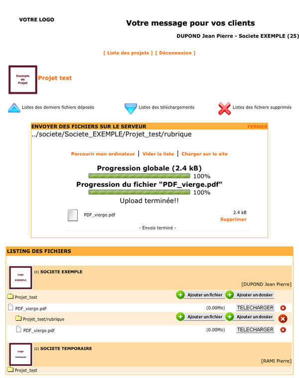 Ajouter un fichier